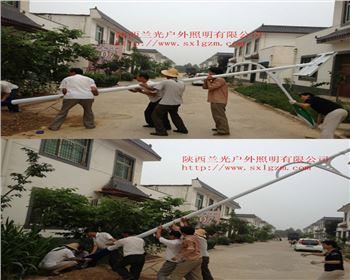 農(nóng)村太陽能路燈-陜西寶雞扶風(fēng)項目