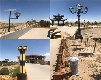 寧夏吳忠市同心縣景觀燈、庭院燈、草坪燈系列項目