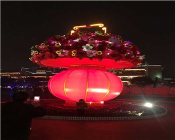 西安蓮湖區(qū)2019年元旦、春節(jié)亮化工程案例