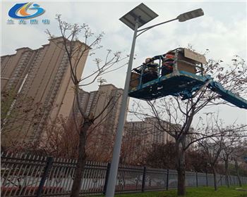 博思格西安工廠內(nèi)路燈改造項目工程