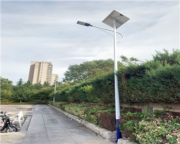 西北政法大學長安校區(qū)6米太陽能路燈項目
